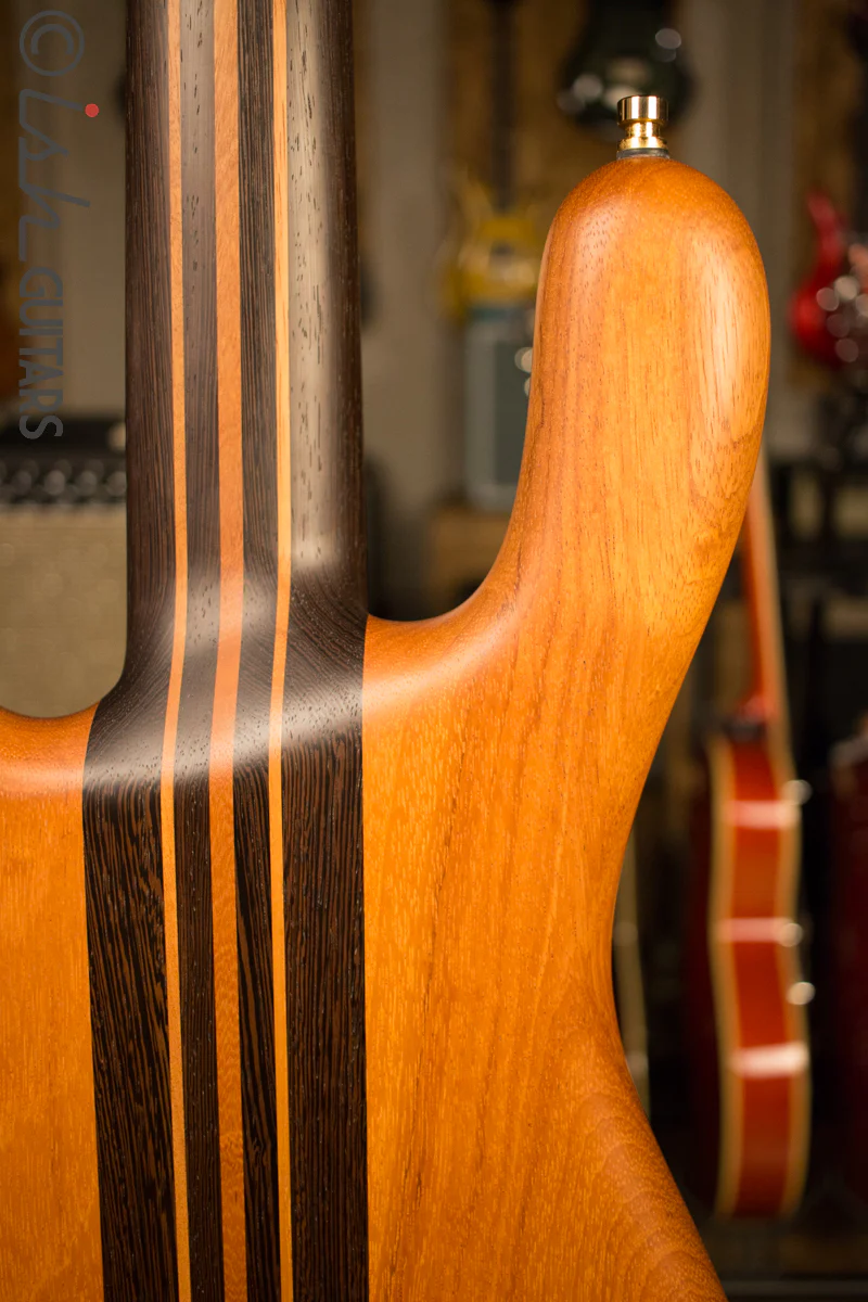 Warwick Masterbuilt Streamer Stage II 5 String Afzelia Wenge - Image 10