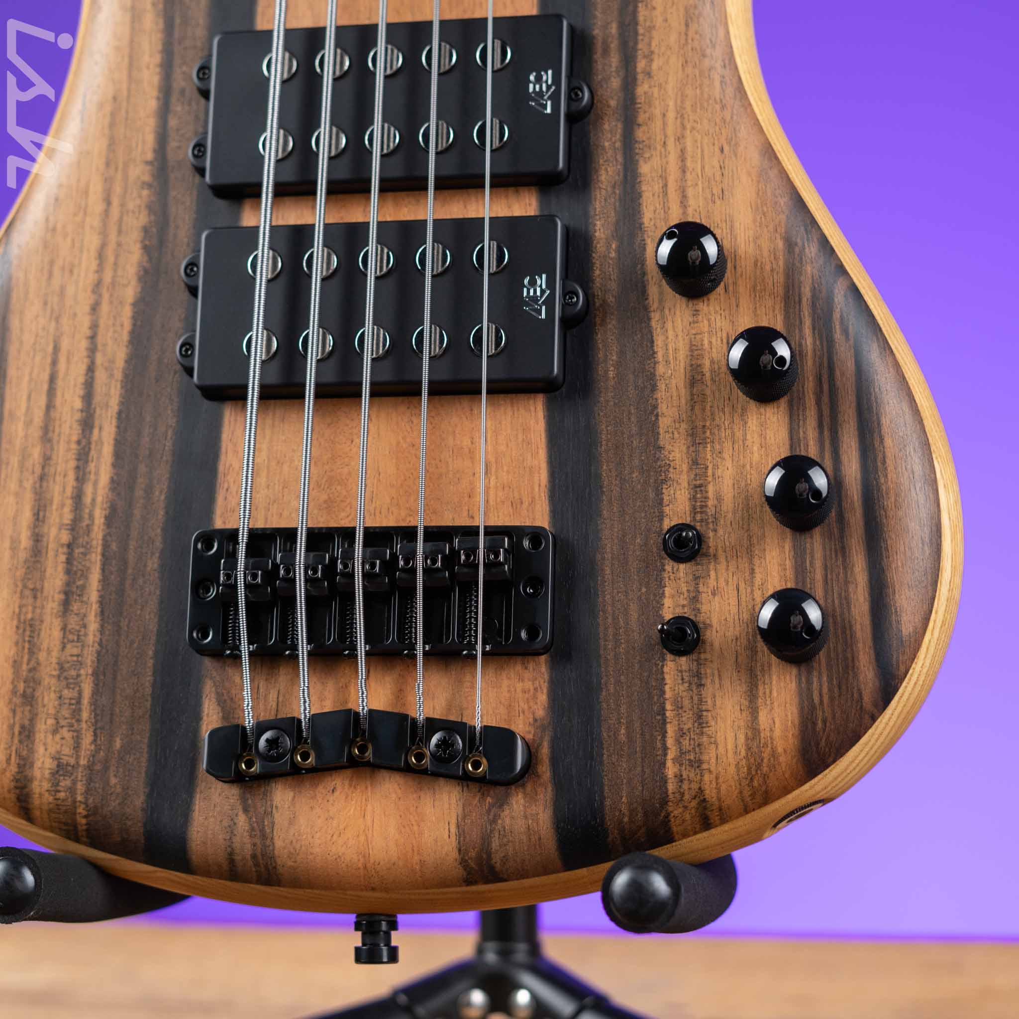 Warwick Teambuilt Corvette $$ Bolt-On Limited Edition 5-String Bolt-On Bass Natural Oil Finish - Image 4
