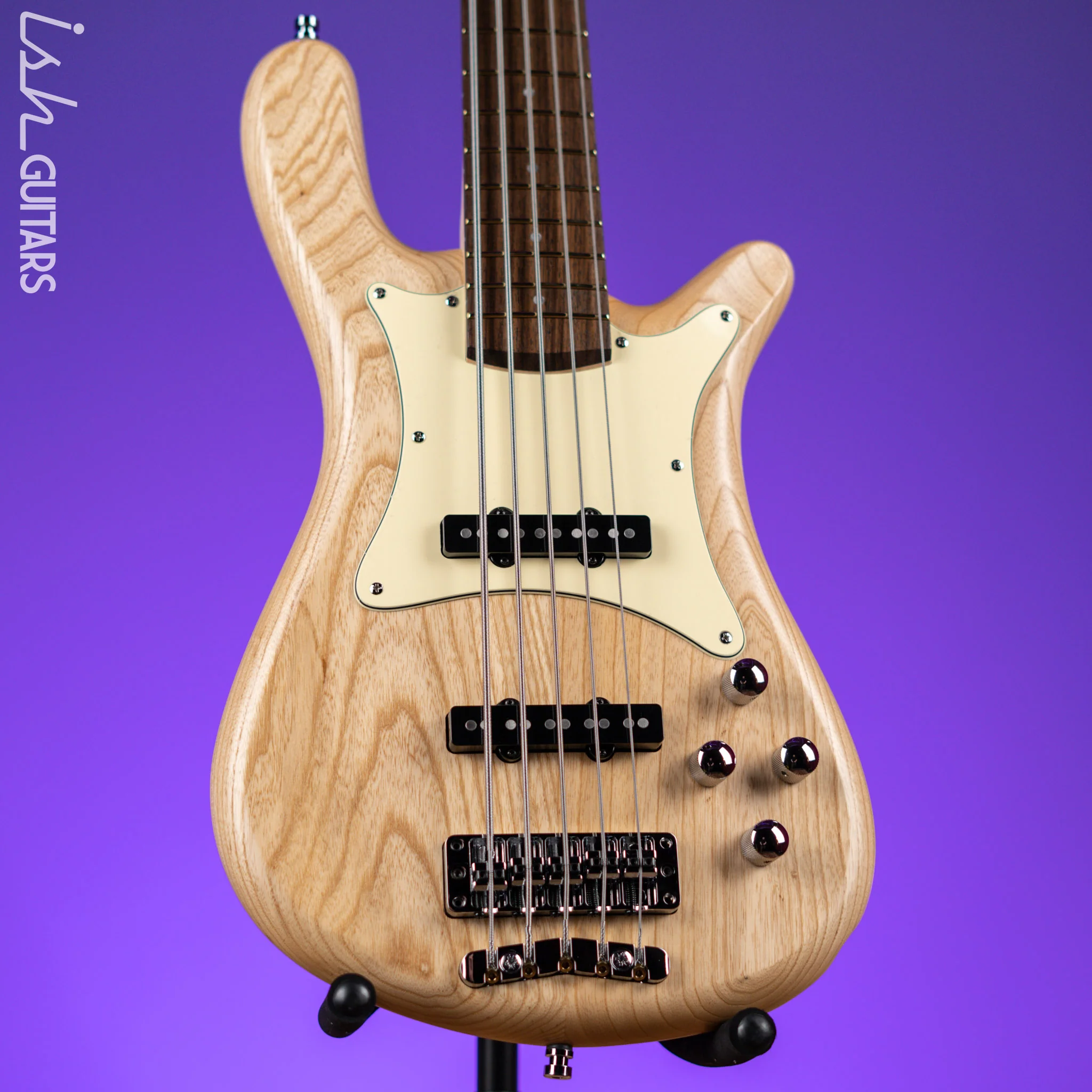 Warwick Teambuilt Pro Series Streamer CV 5-String Natural Transparent Satin