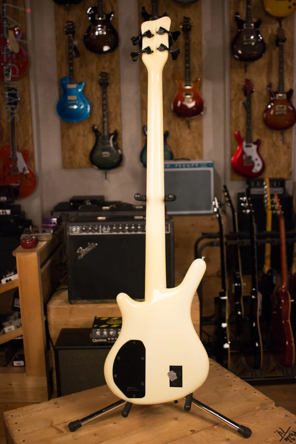 Early Warwick Thumb Fretless Bass Neck Thru Four String - Image 8