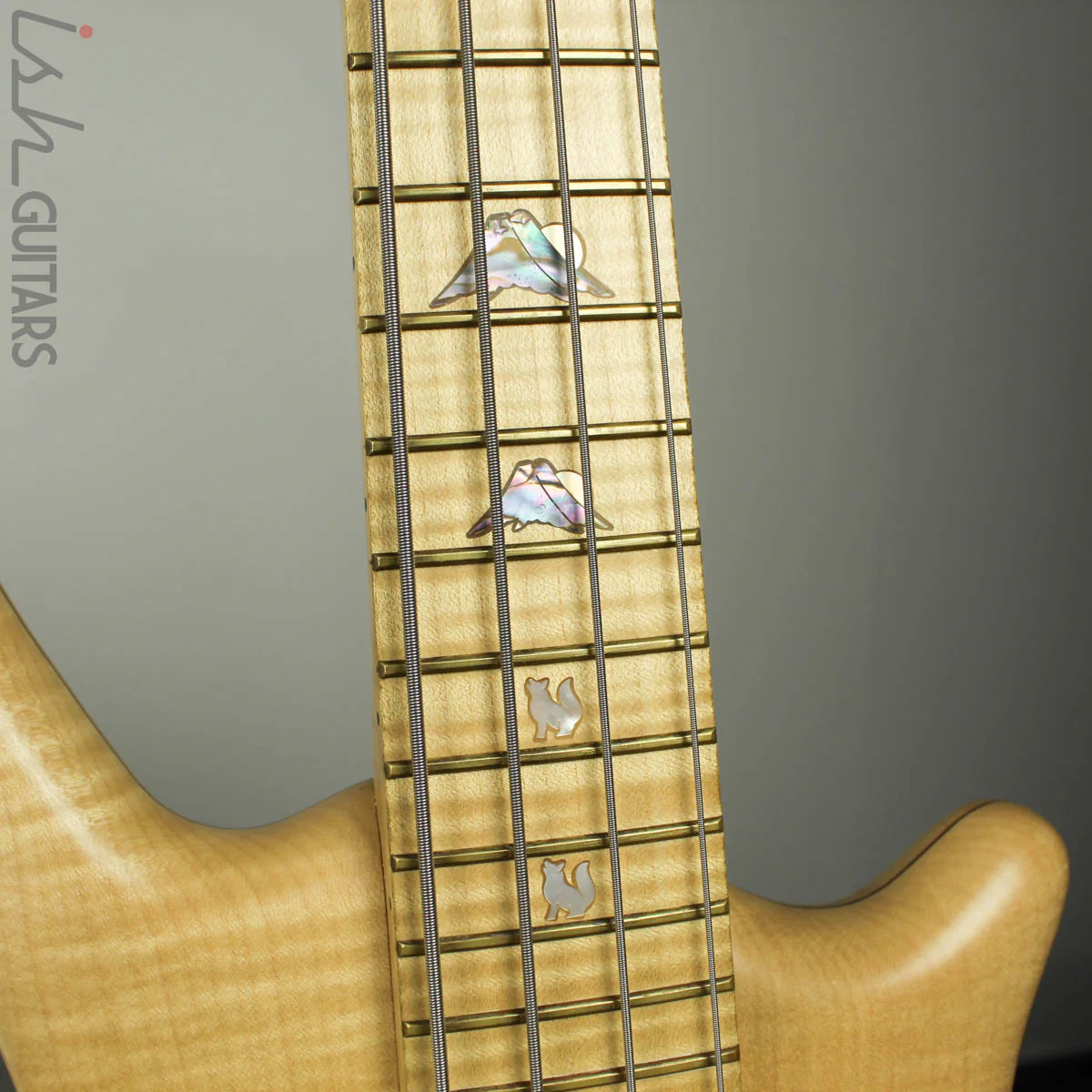 2003 Warwick Bleached Blonde Thumb Bolt On Four String Limited Edition - Image 5