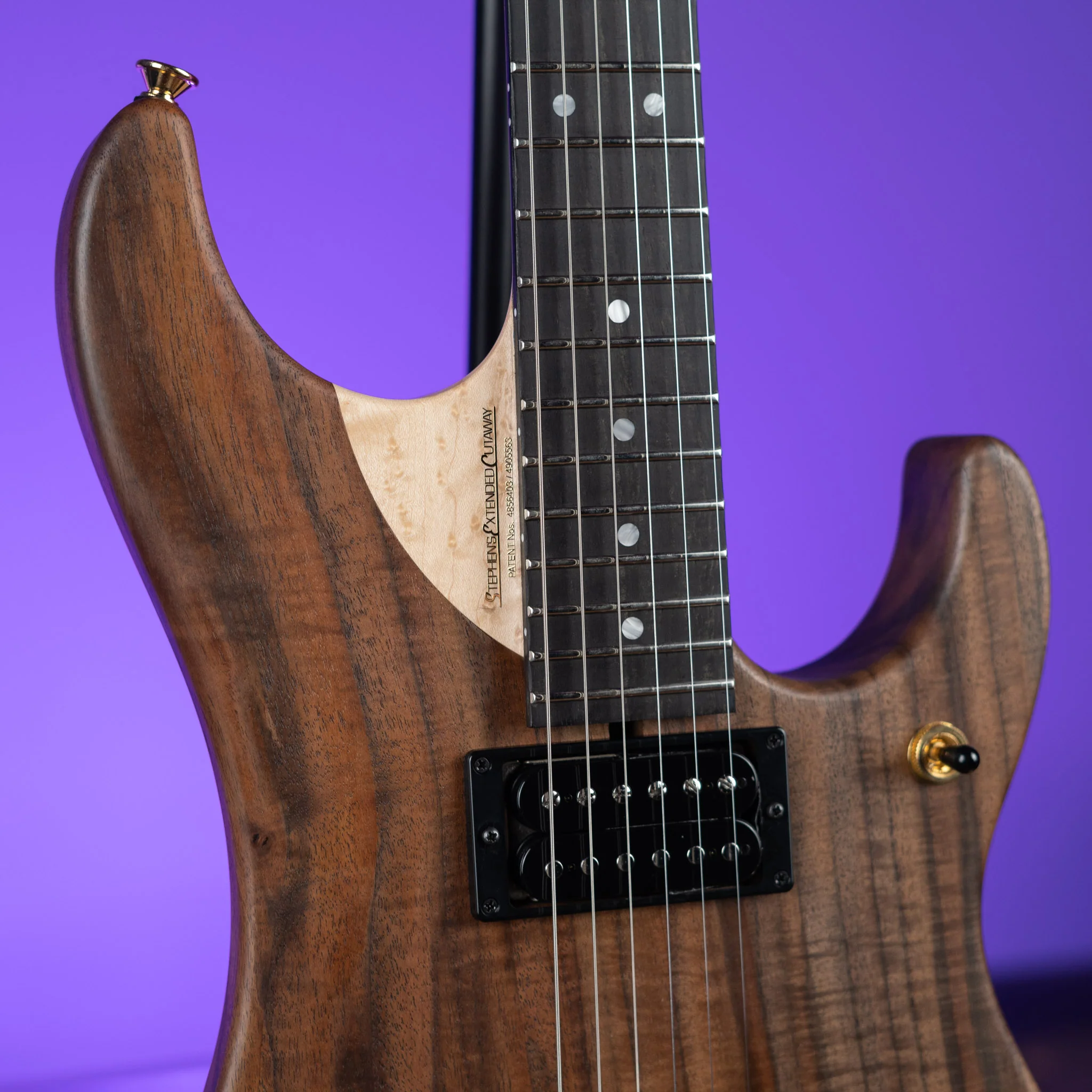Washburn Limited Edition Nuno Bettencourt Signature Series N4 Walnut - Image 3