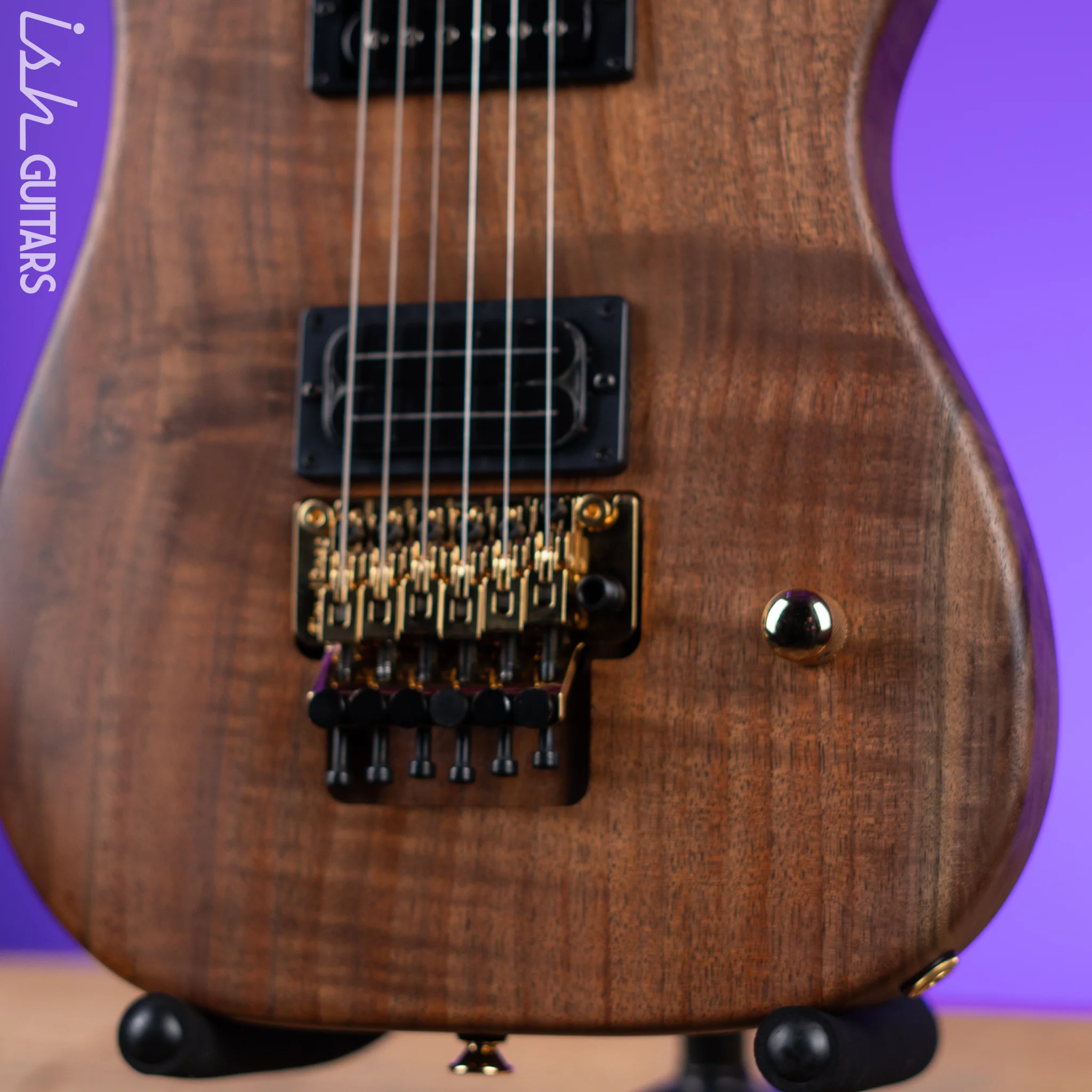 Washburn Limited Edition Nuno Bettencourt Signature Series N4 Walnut - Image 4