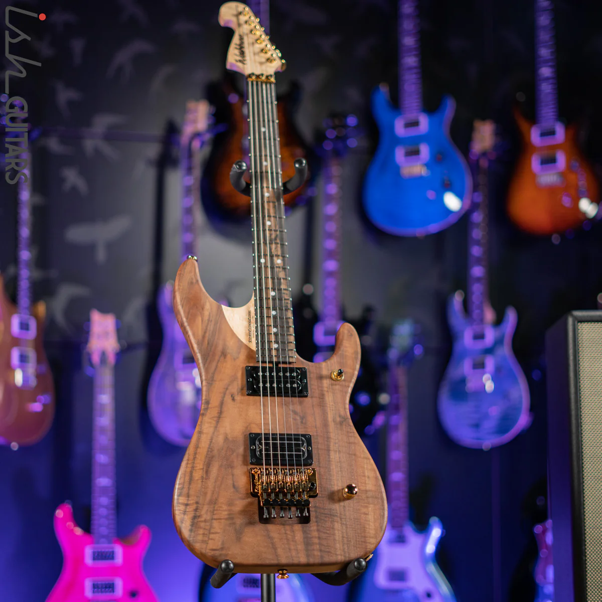 Washburn Limited Edition Nuno Bettencourt Signature Series N4 Walnut - Image 2
