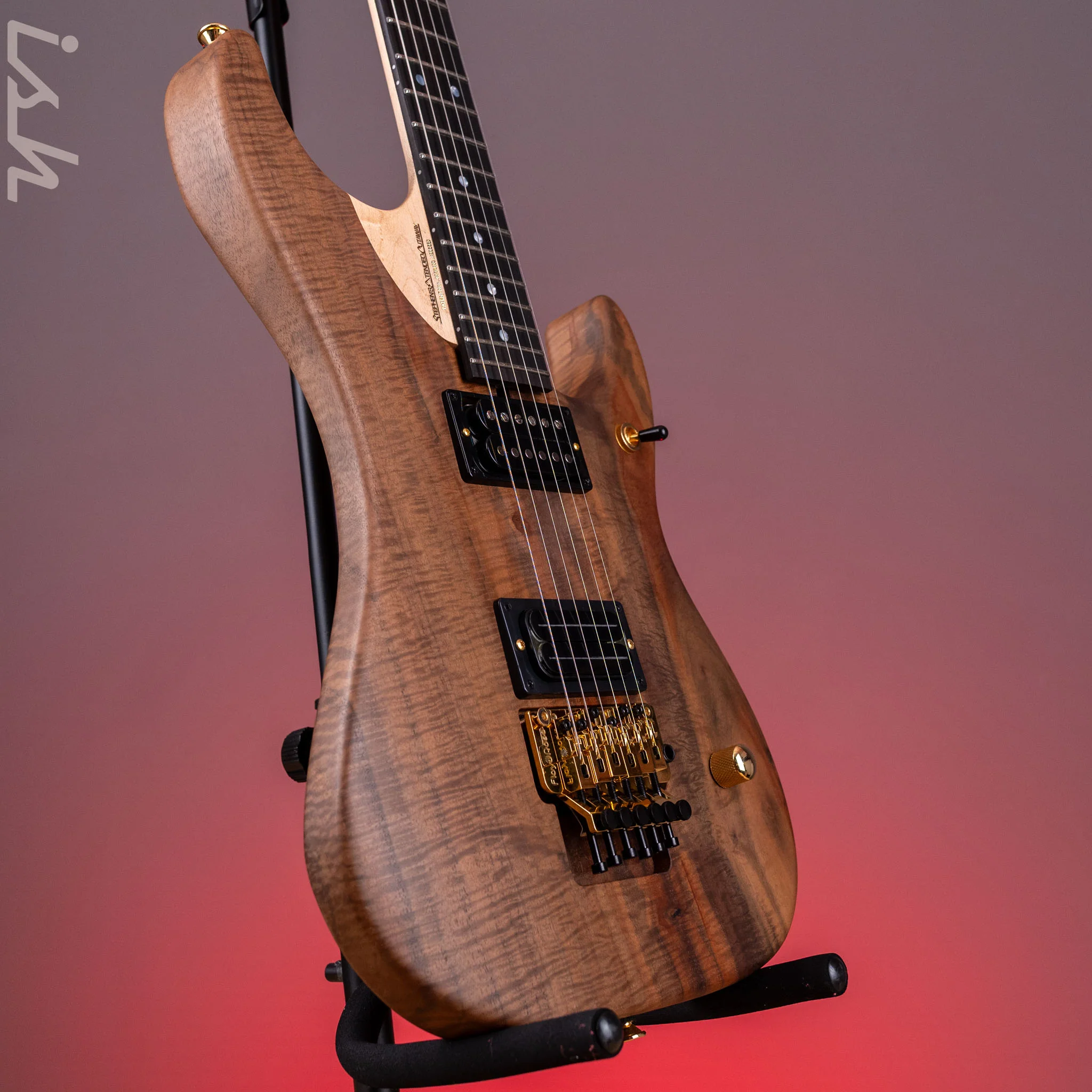 Washburn Nuno Bettencourt Signature Model Claro Walnut - Image 3