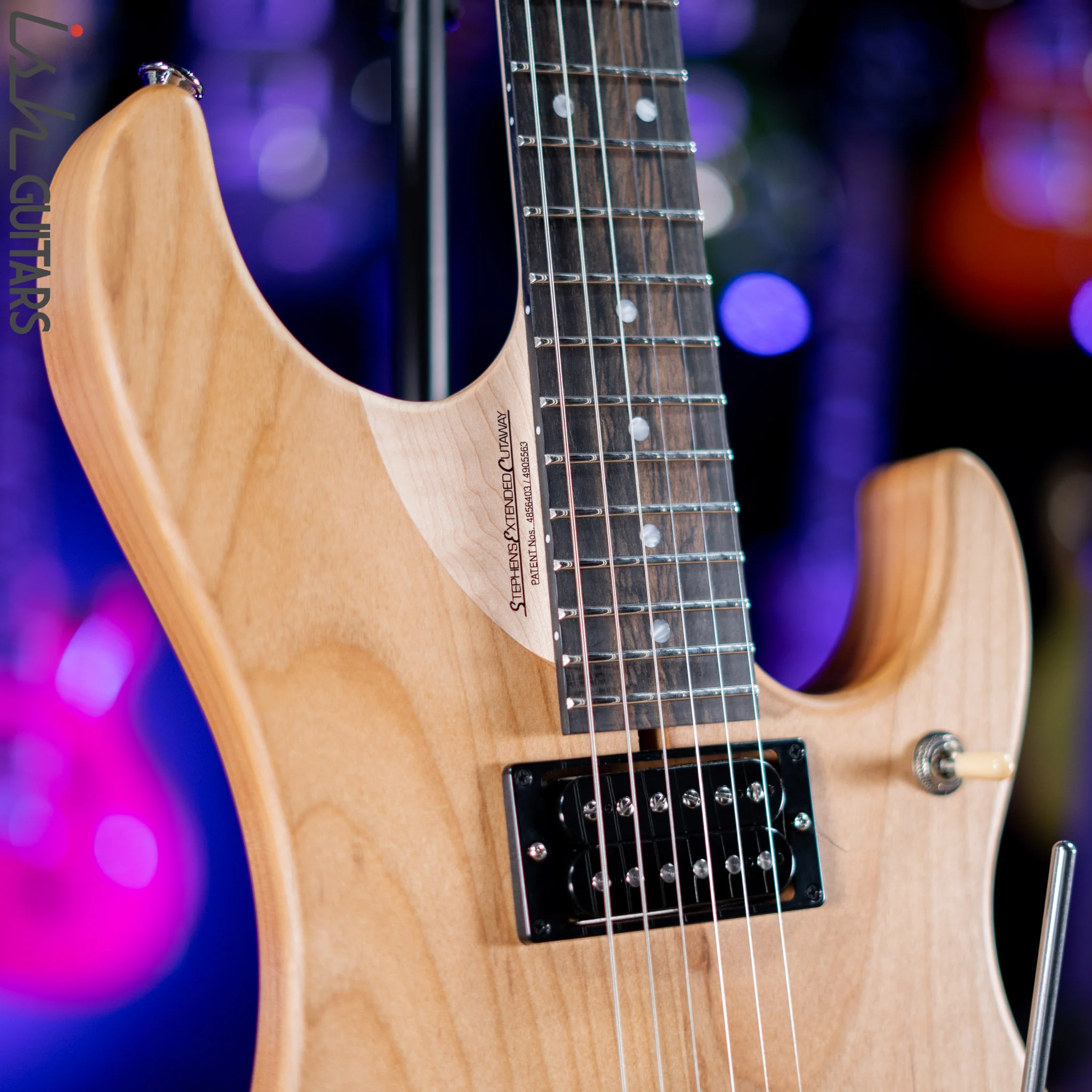 Washburn Nuno Bettencourt Signature Model Natural N4EANM - Image 3