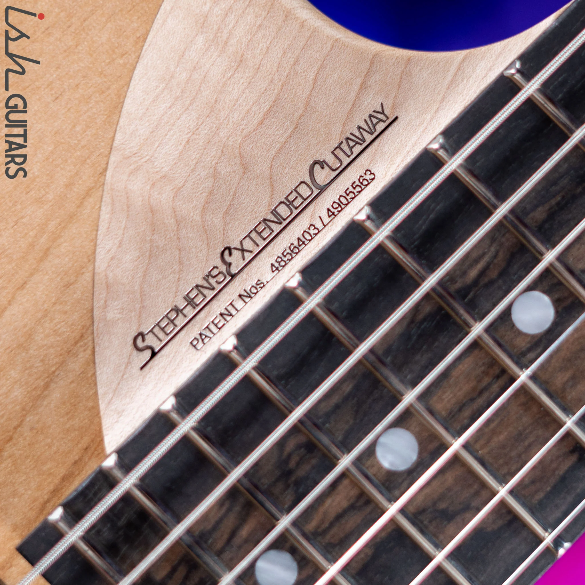 Washburn Nuno Bettencourt Signature Model Natural N4EANM - Image 5