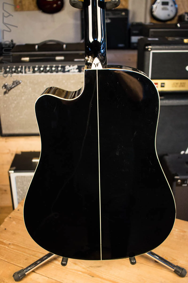Washburn WD10SCEB Acoustic Guitar - Image 7
