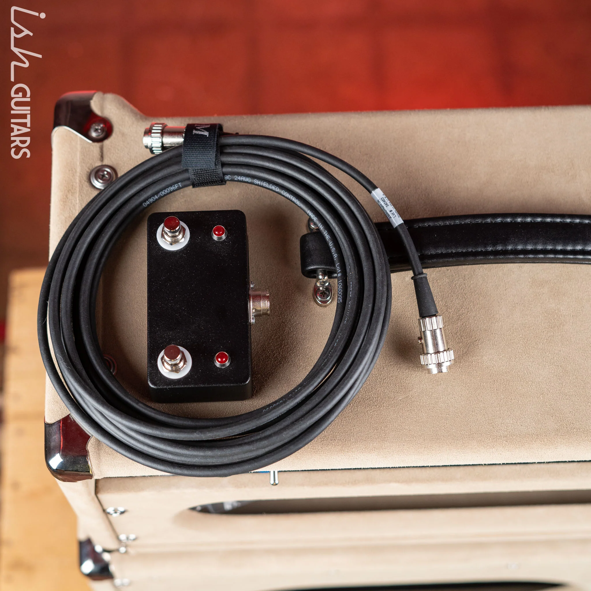 Wonderland Overdrive V2 by Amplified Nation & AN-65 1x12 Speaker Cabinet Dogwood Suede - Image 13