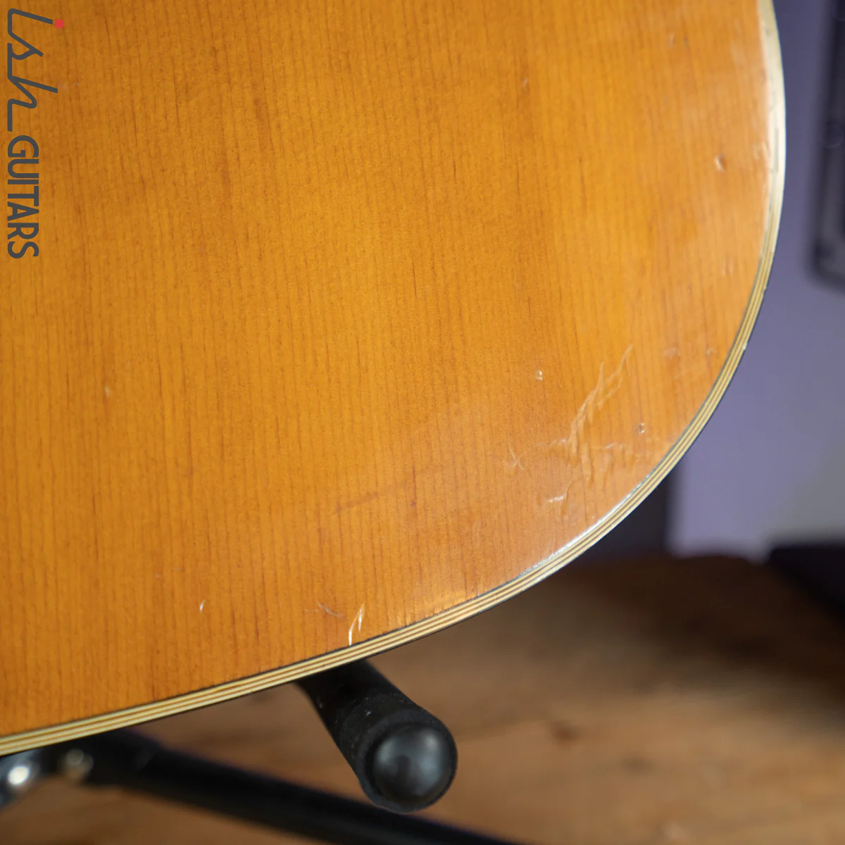 Yamaha FG-180 Jumbo Dreadnought Acoustic Guitar Natural - Image 9