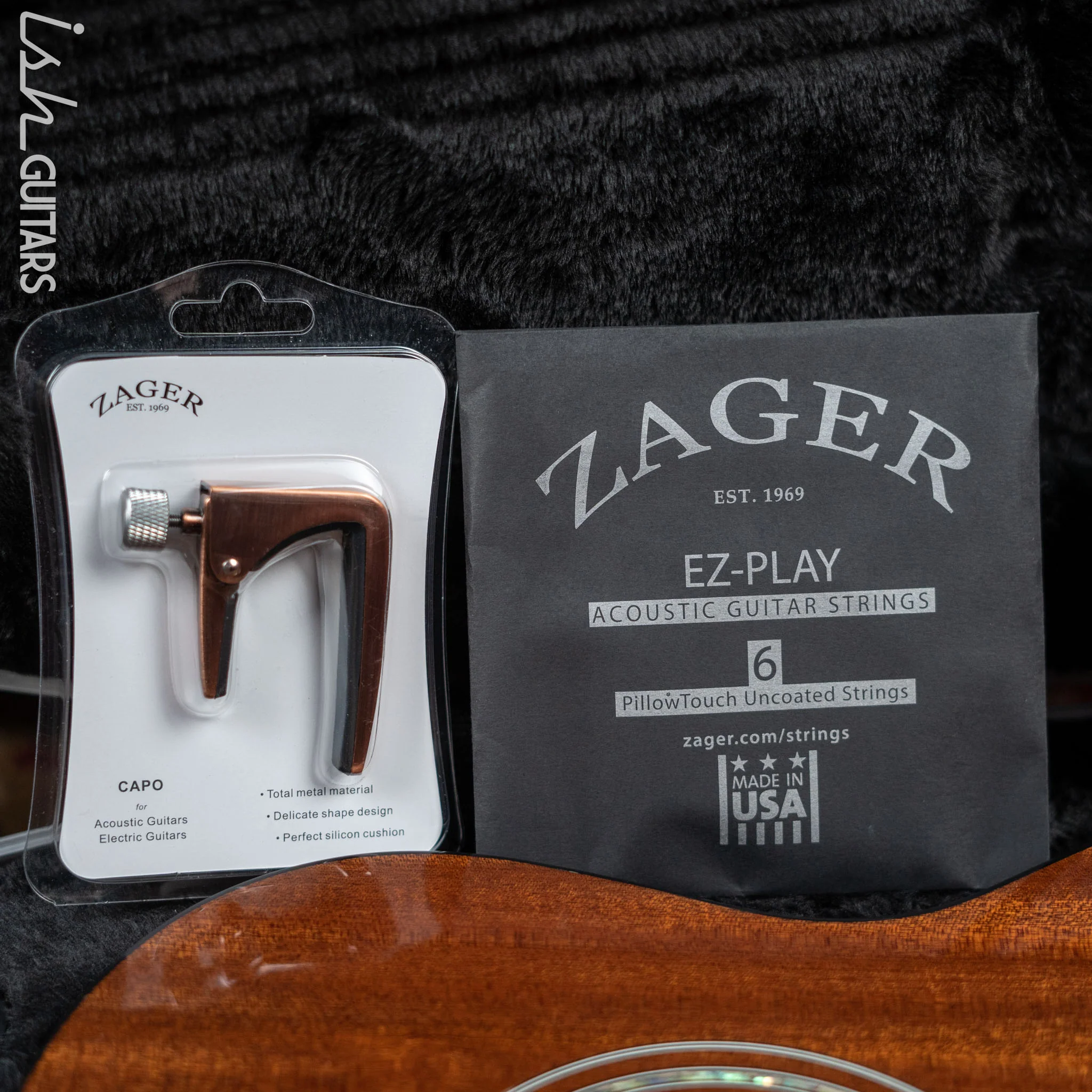 Zager Travel Acoustic-Electric Natural Mahogany - Image 16