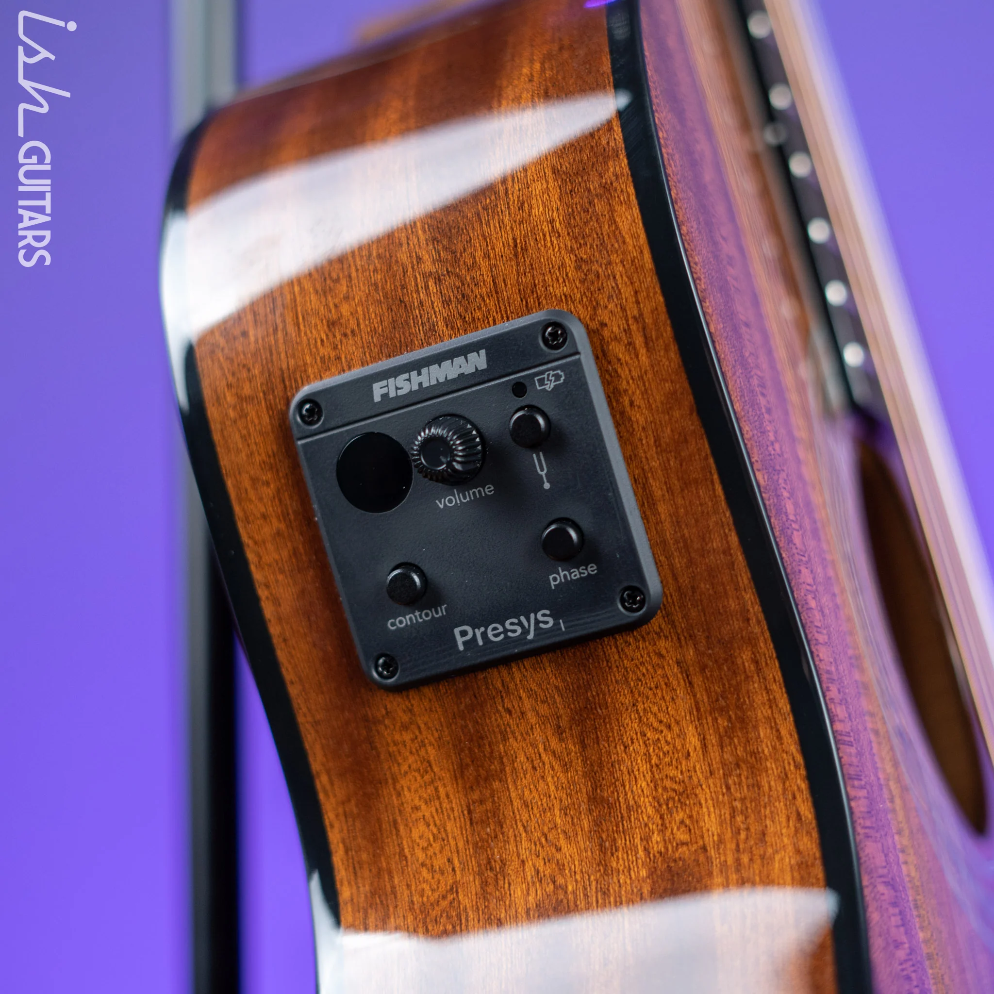 Zager Travel Acoustic-Electric Natural Mahogany - Image 7