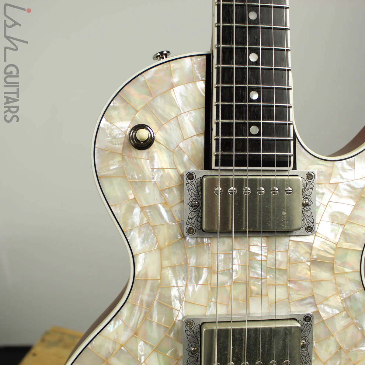2016 Zemaitis C22PF PH Natural Mother of Pearl Limited Production w/ OHSC - Image 3