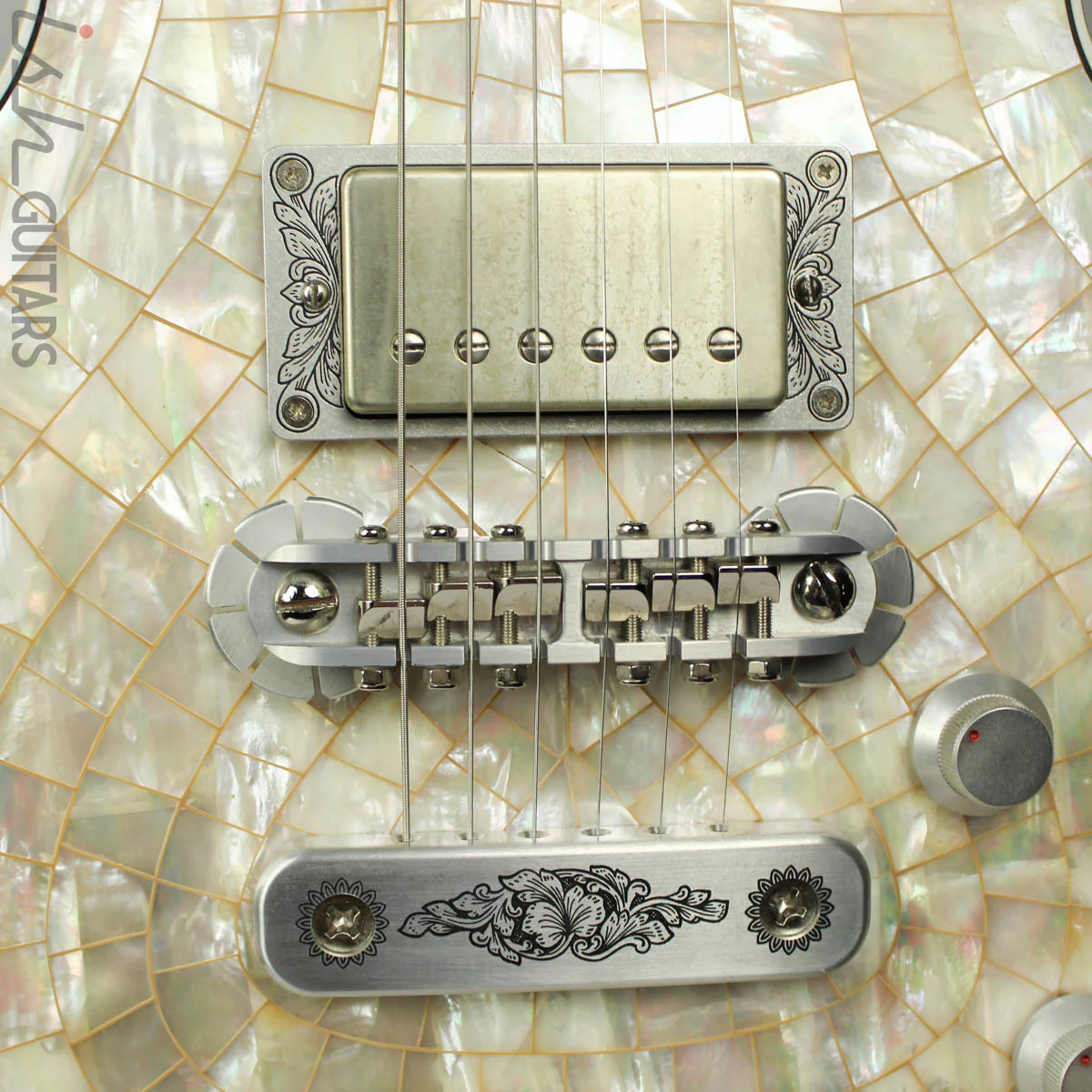 2016 Zemaitis C22PF PH Natural Mother of Pearl Limited Production w/ OHSC - Image 4